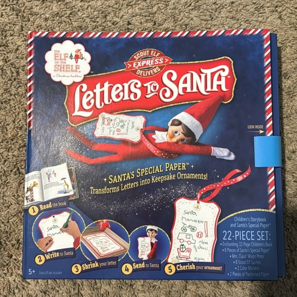 COPY - Letter to Santa Elf on the shelf kit— New